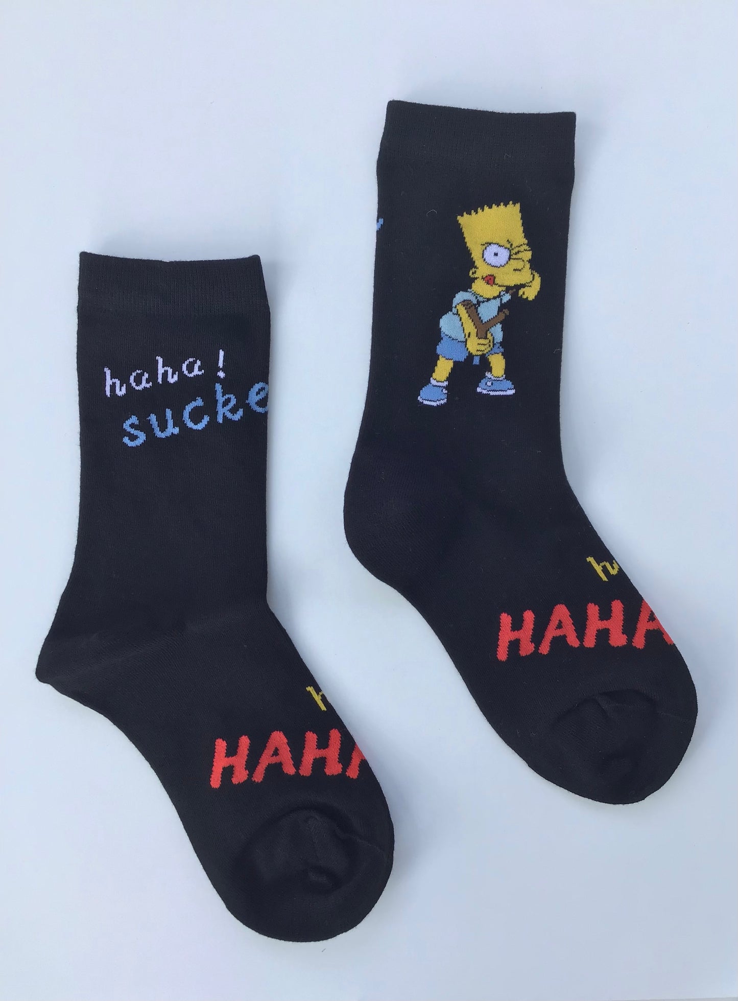 Bart Simpson socks