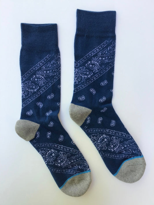 Bandana crew socks