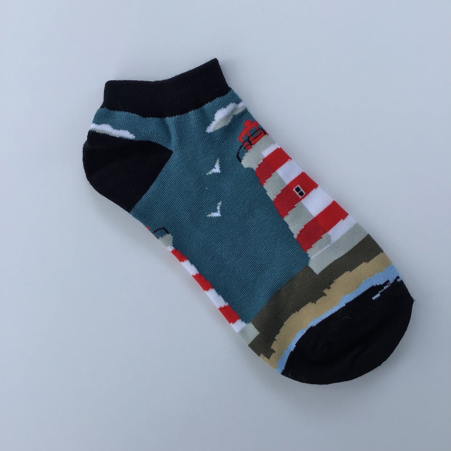 Ankle socks: Light house